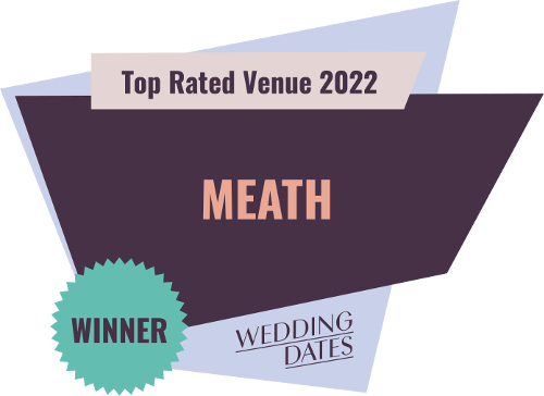 Top Rated Wedding Venue in Meath 2022 Badge